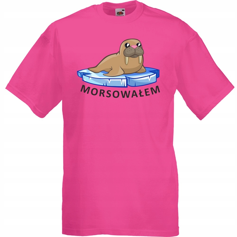 

Koszulka morsowałem morsy morsowanie XL fuksja