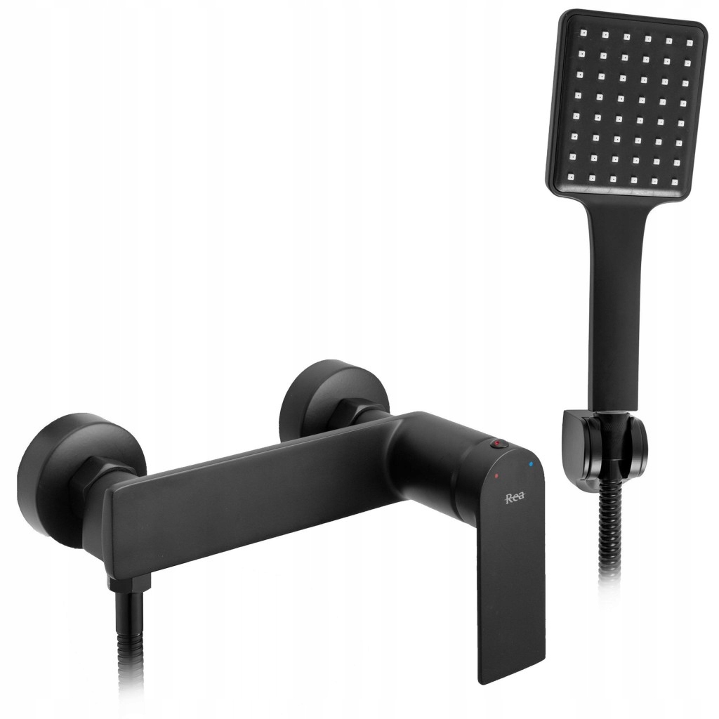 Sprchová batéria a príslušenstvom Storm čierna Rea -B8033) /sm/