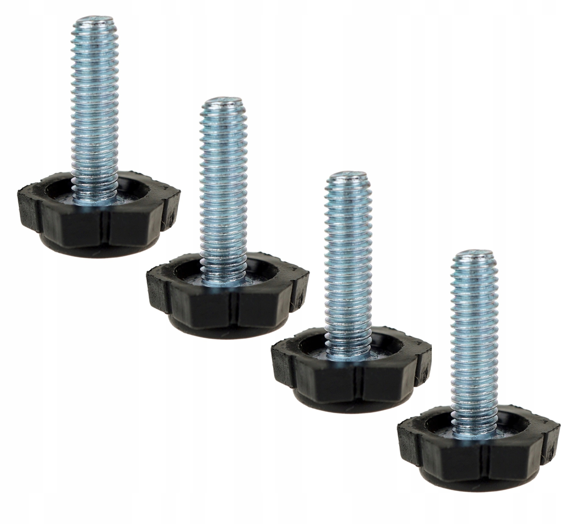 

10 x Nóżka do mebli regulator stopka meblowa M6x27