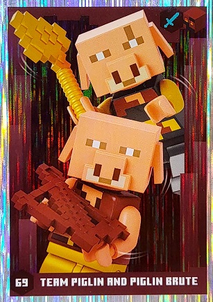 Lego Minecraft On Fire Karta Odblaskowa Seria On Fire nr 069