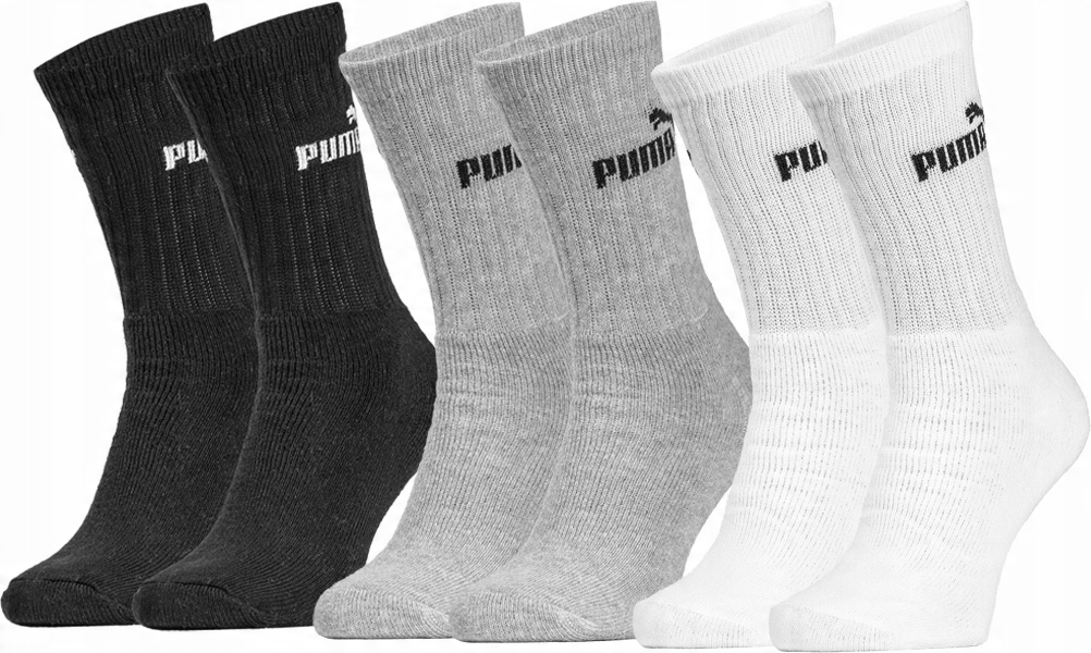 

Skarpety Puma długie 3-pack multi r. 35/38