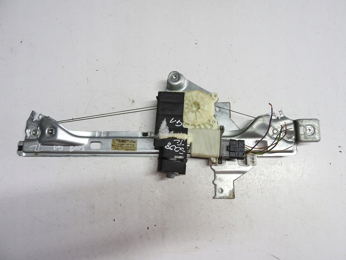 PEUGEOT 5008 I 09-12 Podnosnik szyby lewy tyl 9683671780