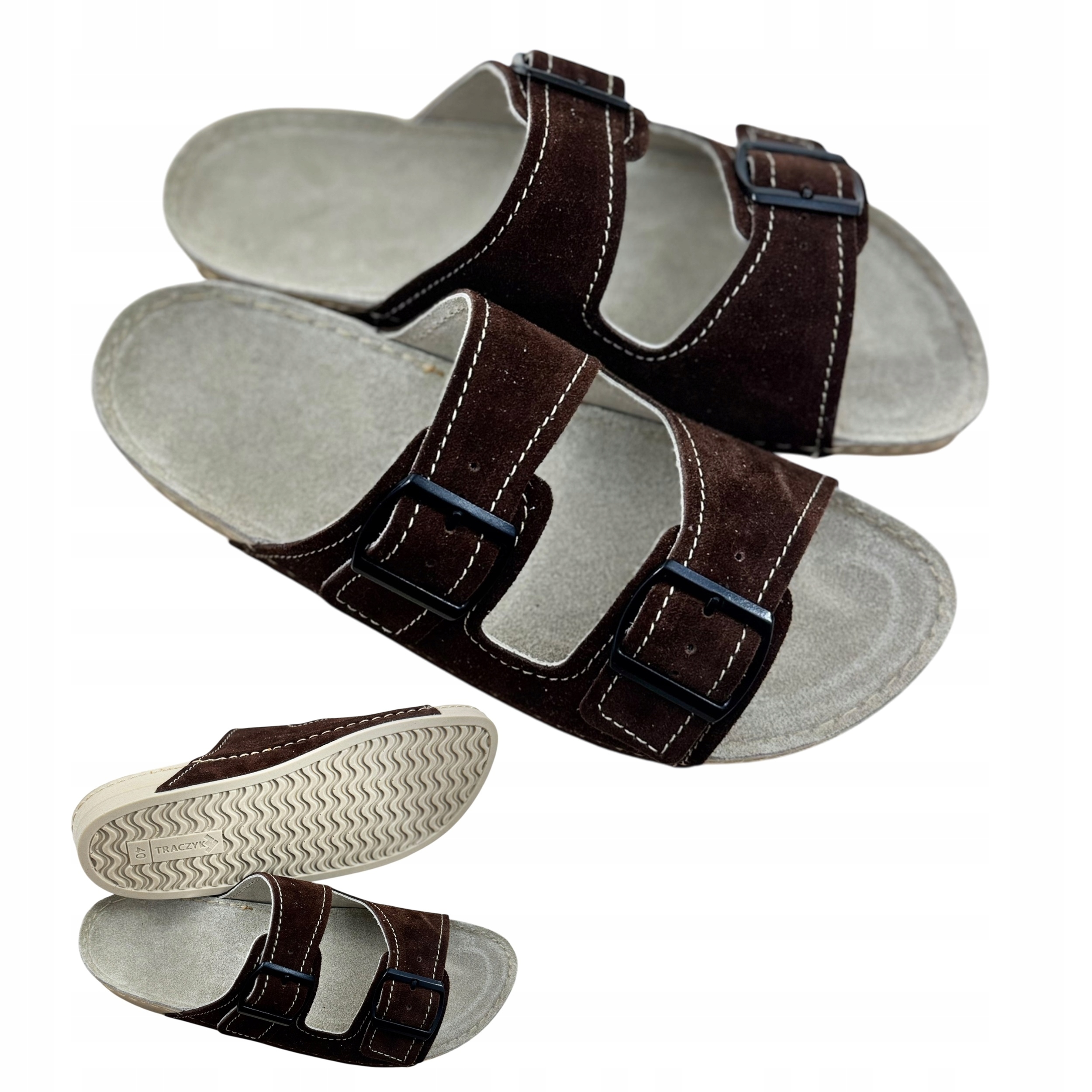 Nazouváky Lehké Kožené Nastavitelné Odolné Semišové Výrobce vel. 40