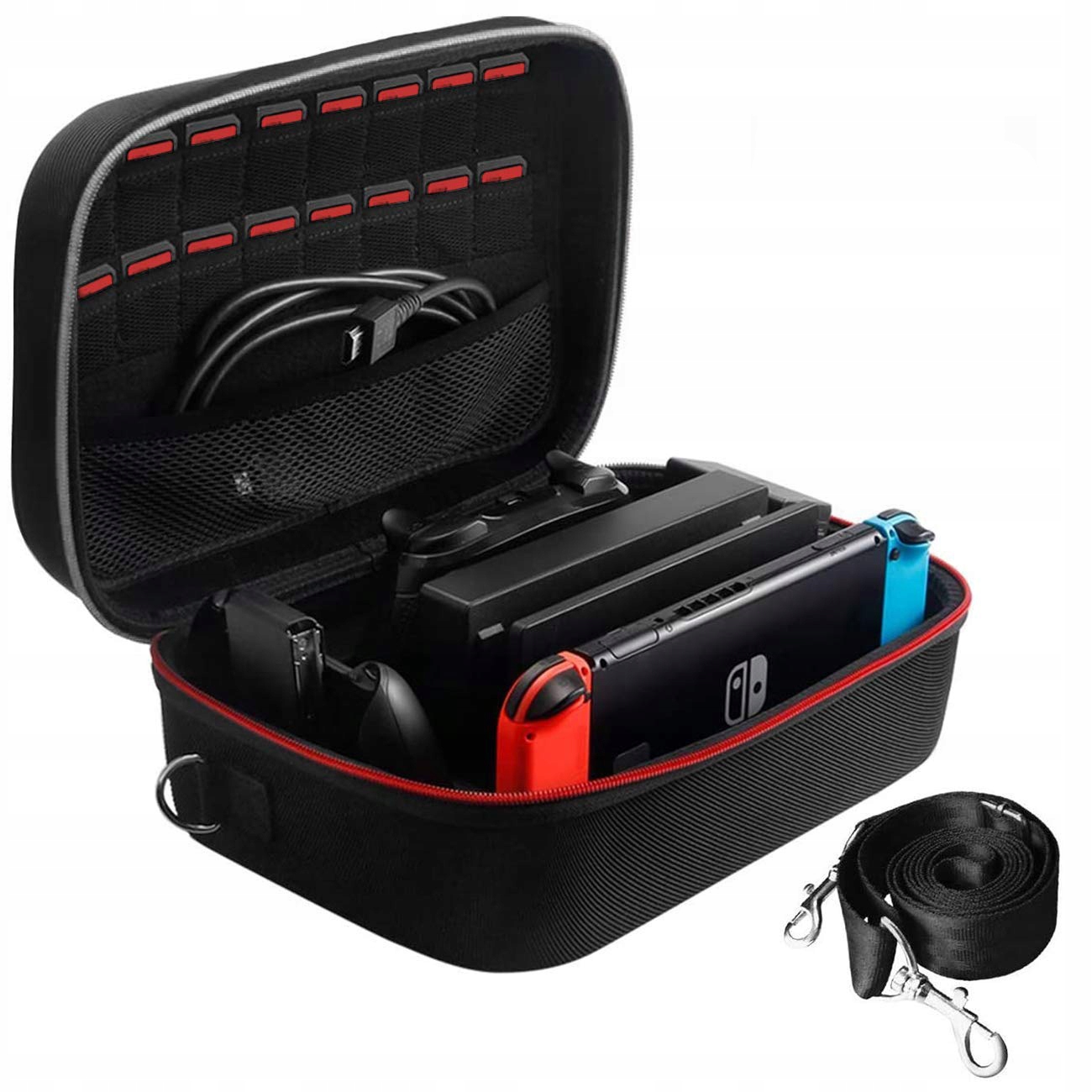 ETUI KUFEREK WALIZKA TORBA PODRÓŻ DO NINTENDO SWITCH OLED WODOODPORNY