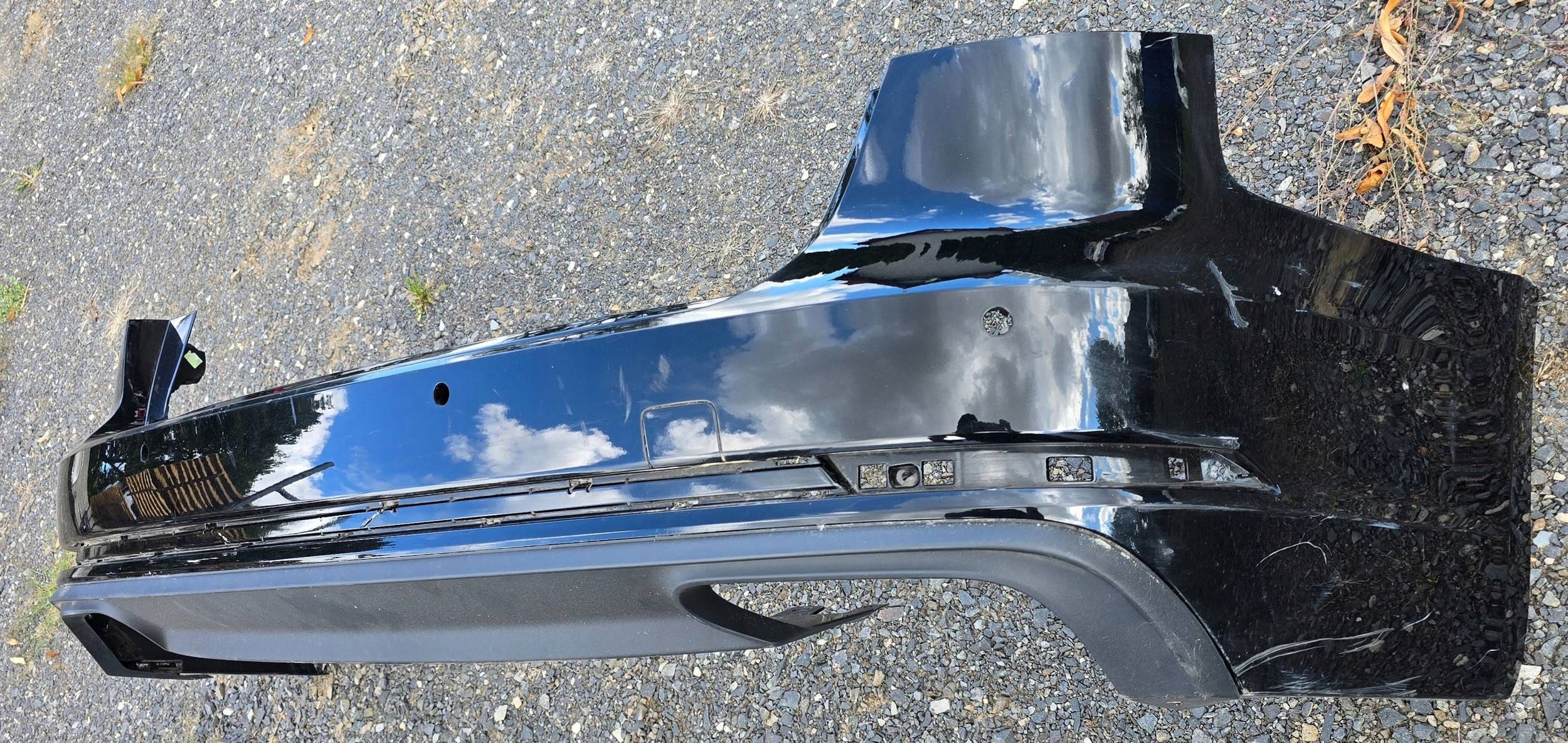 Audi A4 S4 B9 rear part bumper rear
