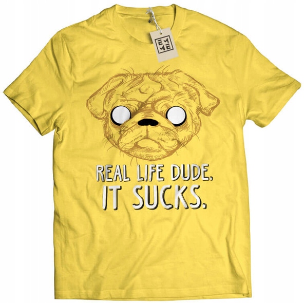 

Koszulka Real Life Sucks Jake Pora na przygodę XL