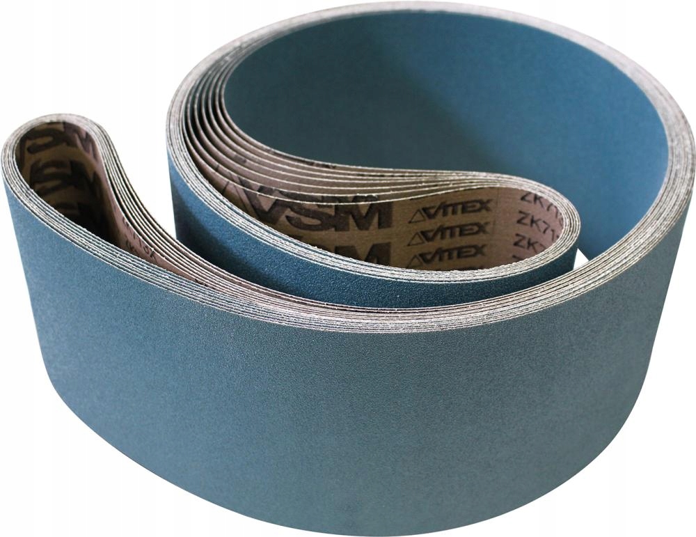 Taśma ścierna z korundem cyrkonowym 50x1000mm K100 Vsm