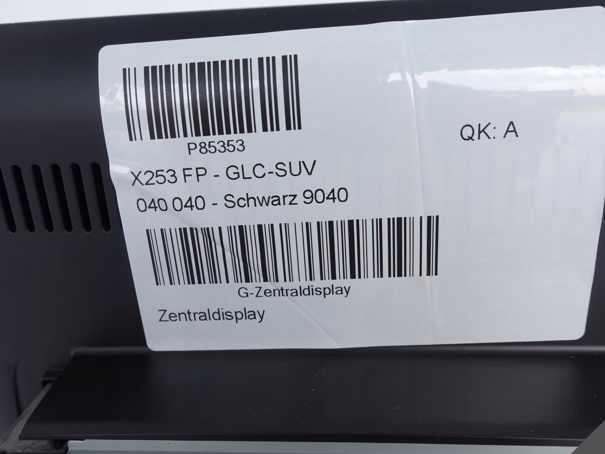 MERCEDES GLC X253 C-KLASA W205 display NAVI
