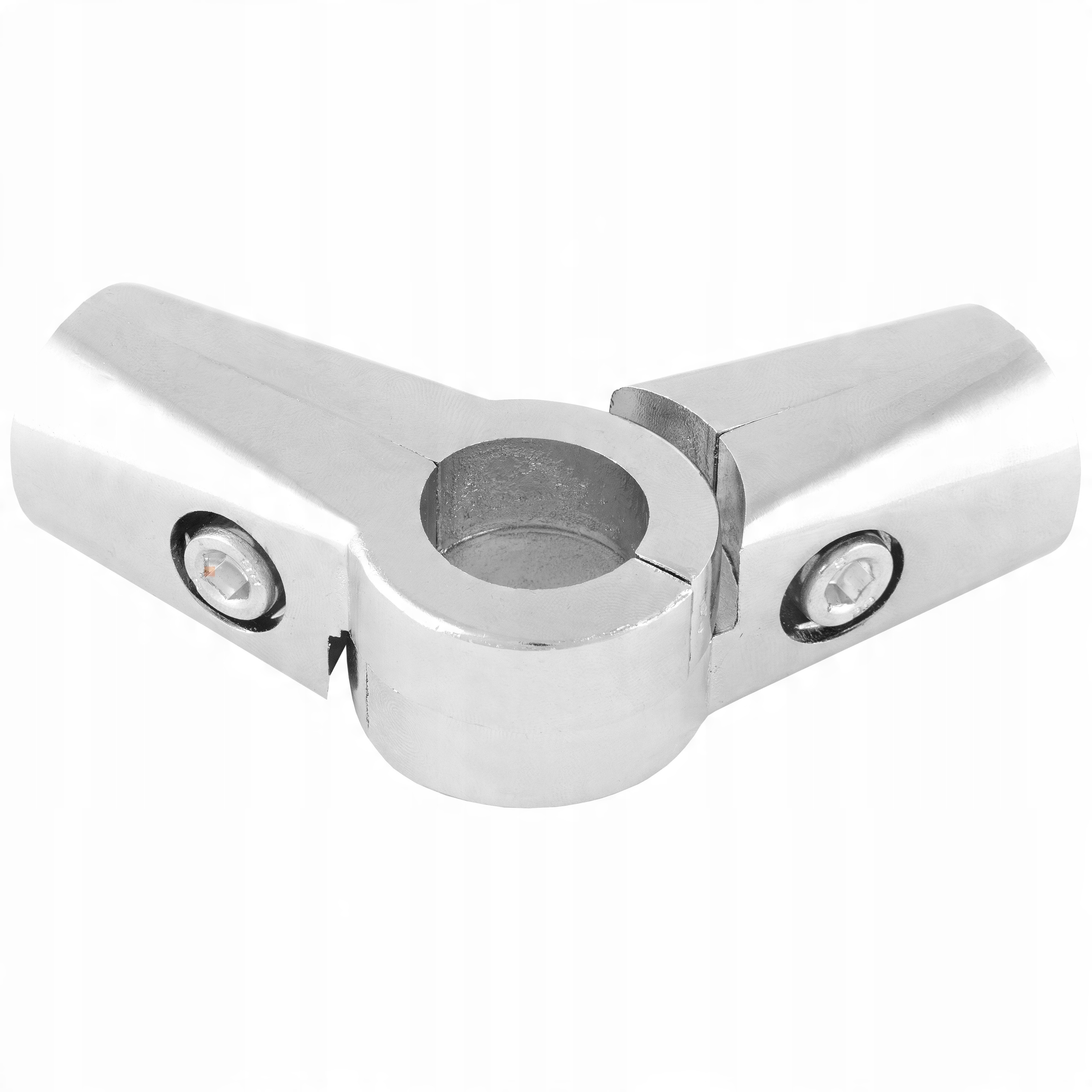 

Złączka S kątowa Złącze do rury fi 25mm chrom