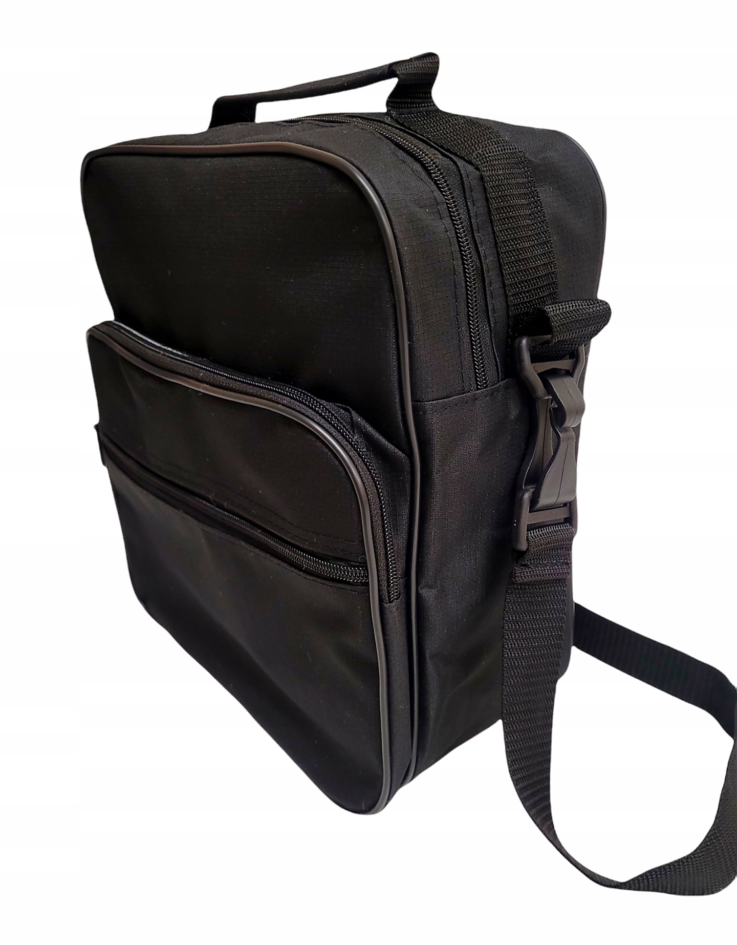 Torba Męska na Ramię Saszetka Czarna L Kod producenta 1881