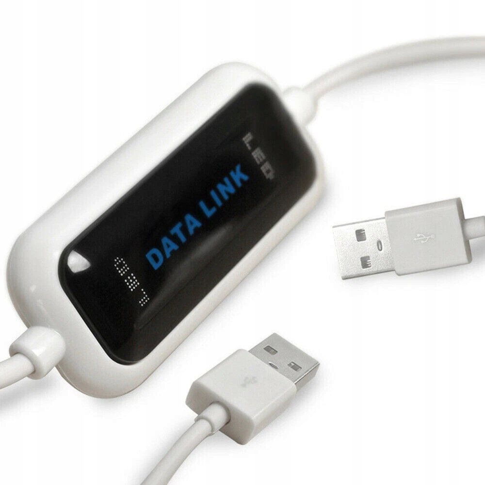 KABEL DO PRZESYŁU DANYCH USB HIGH-SPEED LED DATA LINK KOMPUTER