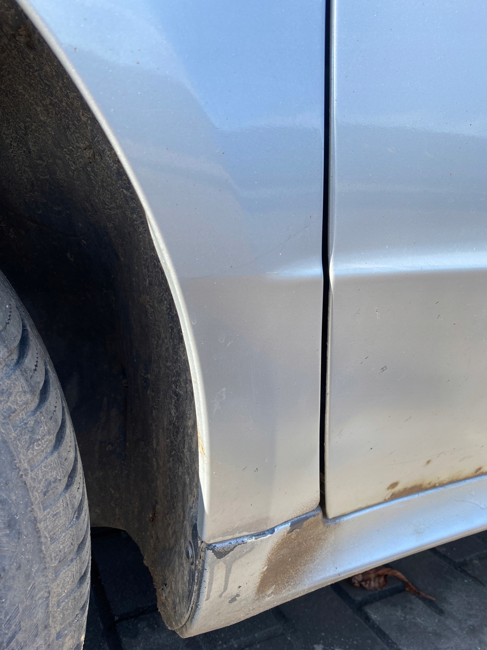 Mercedes A-KLASA W169 04-12 fender left front front kod lakieru 761