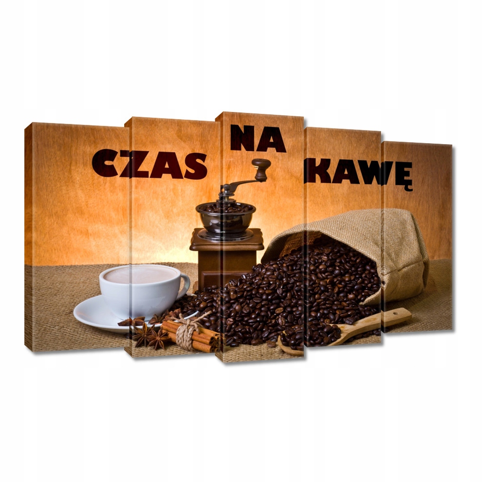 

Obrazy 100x60 Kawa Czas na kawę