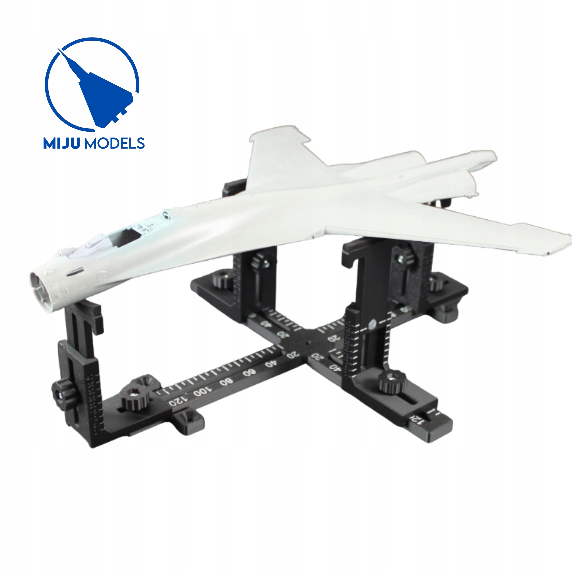 XL Extra velký stativ, držák, modelářský stojan 1:144 až 1:24 Miju Models