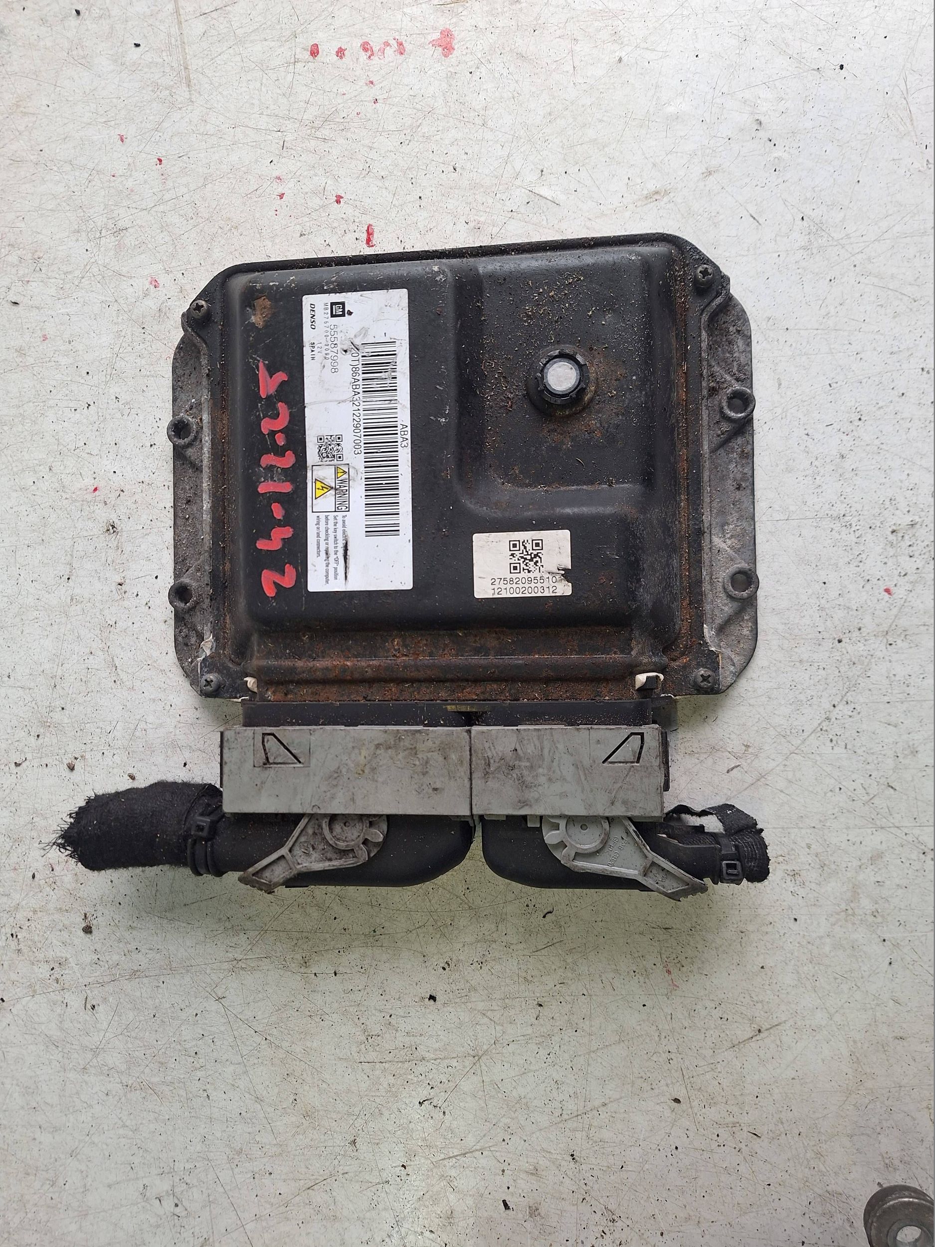 OPEL Computer Bedienteil DES MOTORS 55587998 DENSO ABA3