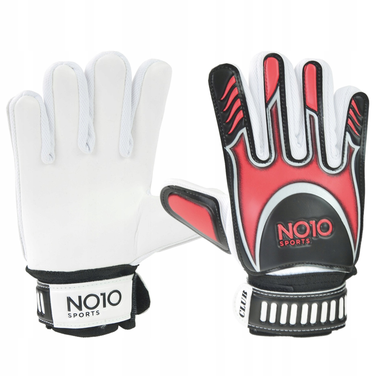 Rękawice Bramkarskie Club White/red 7