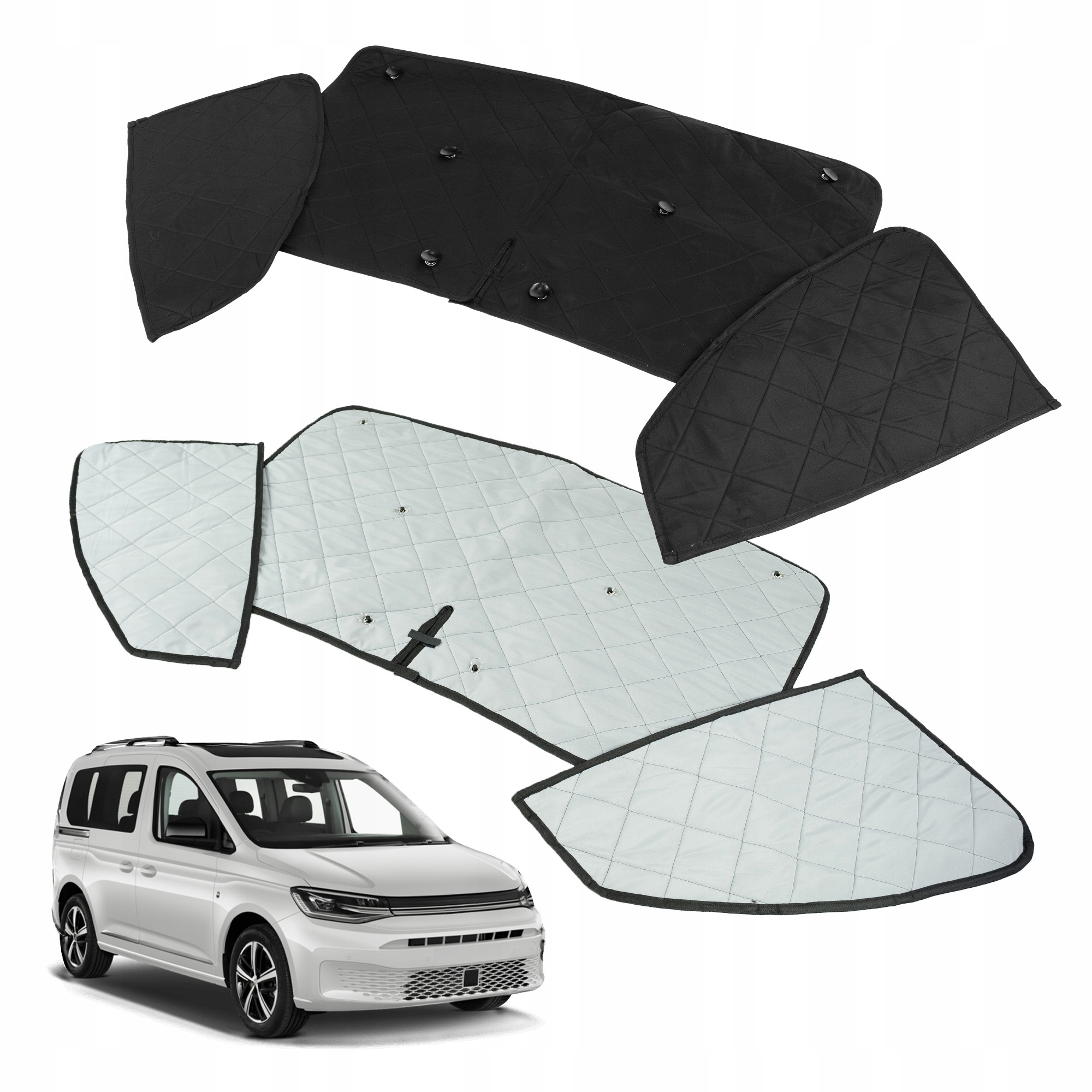 Tepelné rohože na ochranu čelného skla pre Vw Caddy V Sb Sk 2020-
