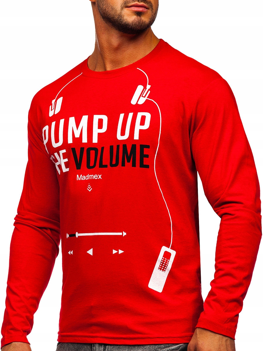 

Longsleeve Koszulka Czerwona 1219 Rozmiar_m