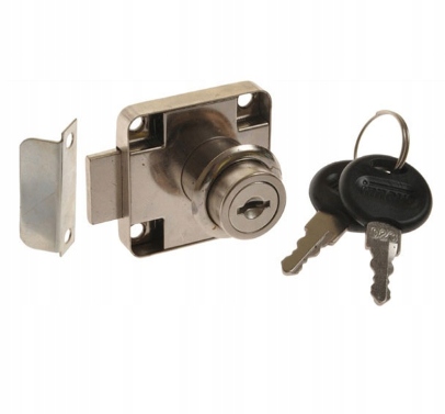 

Zamek Meblowy Do Mebli Szafek Barku Zamki 40x40