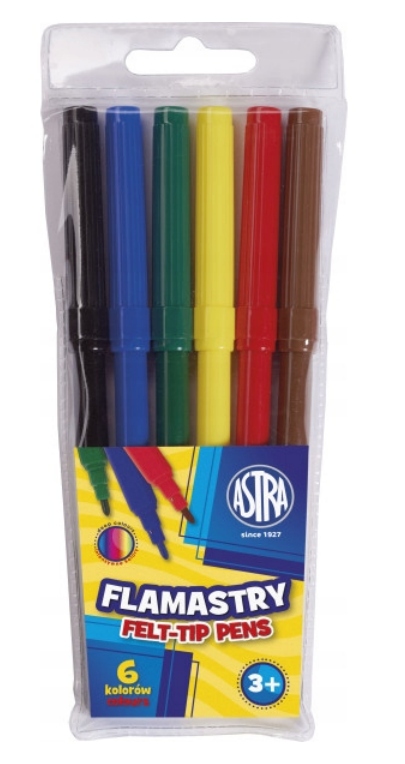 

Flamastry Mazaki Szkolne Astra