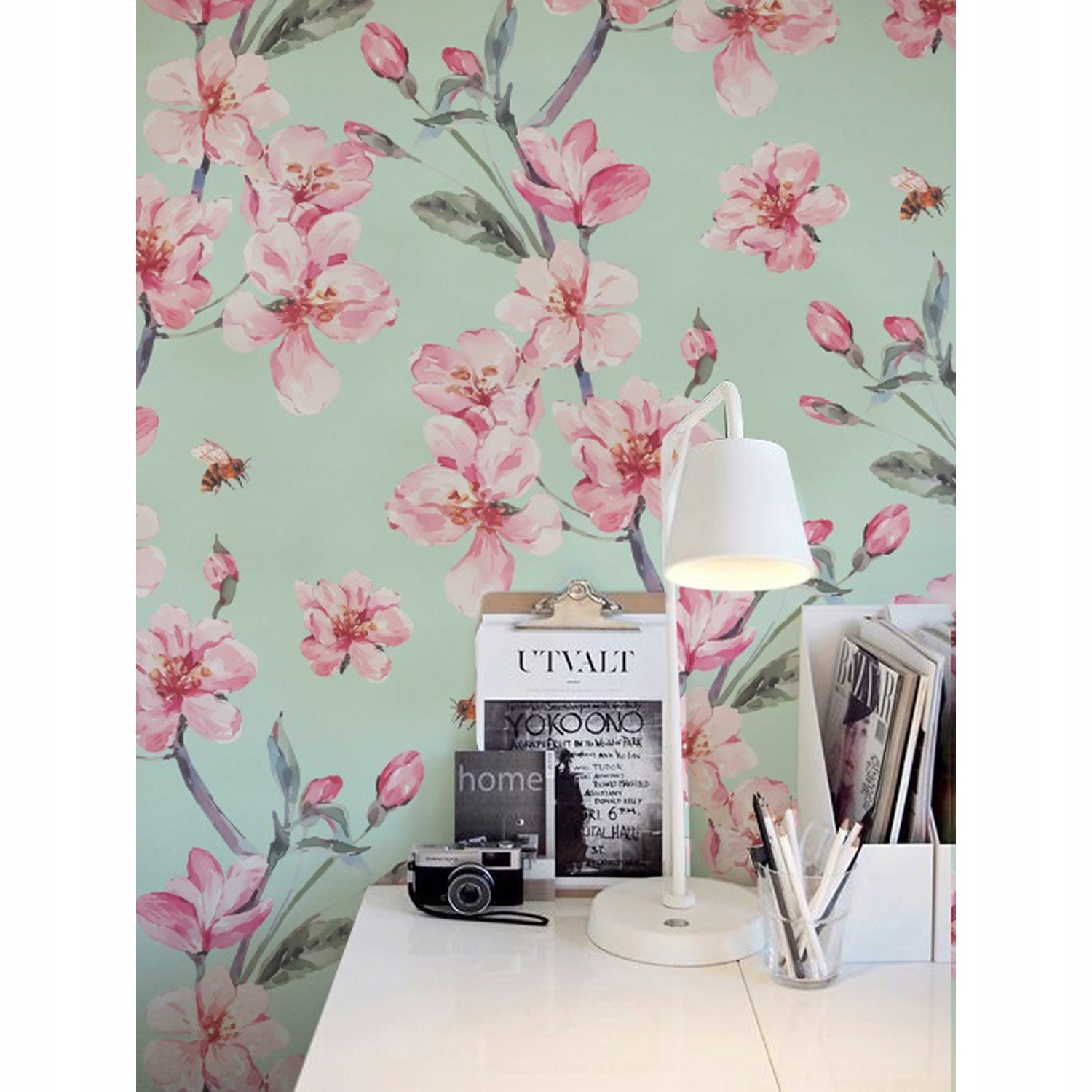 

Foto tapeta samoprzylepna Japonia kwiaty 250x250cm