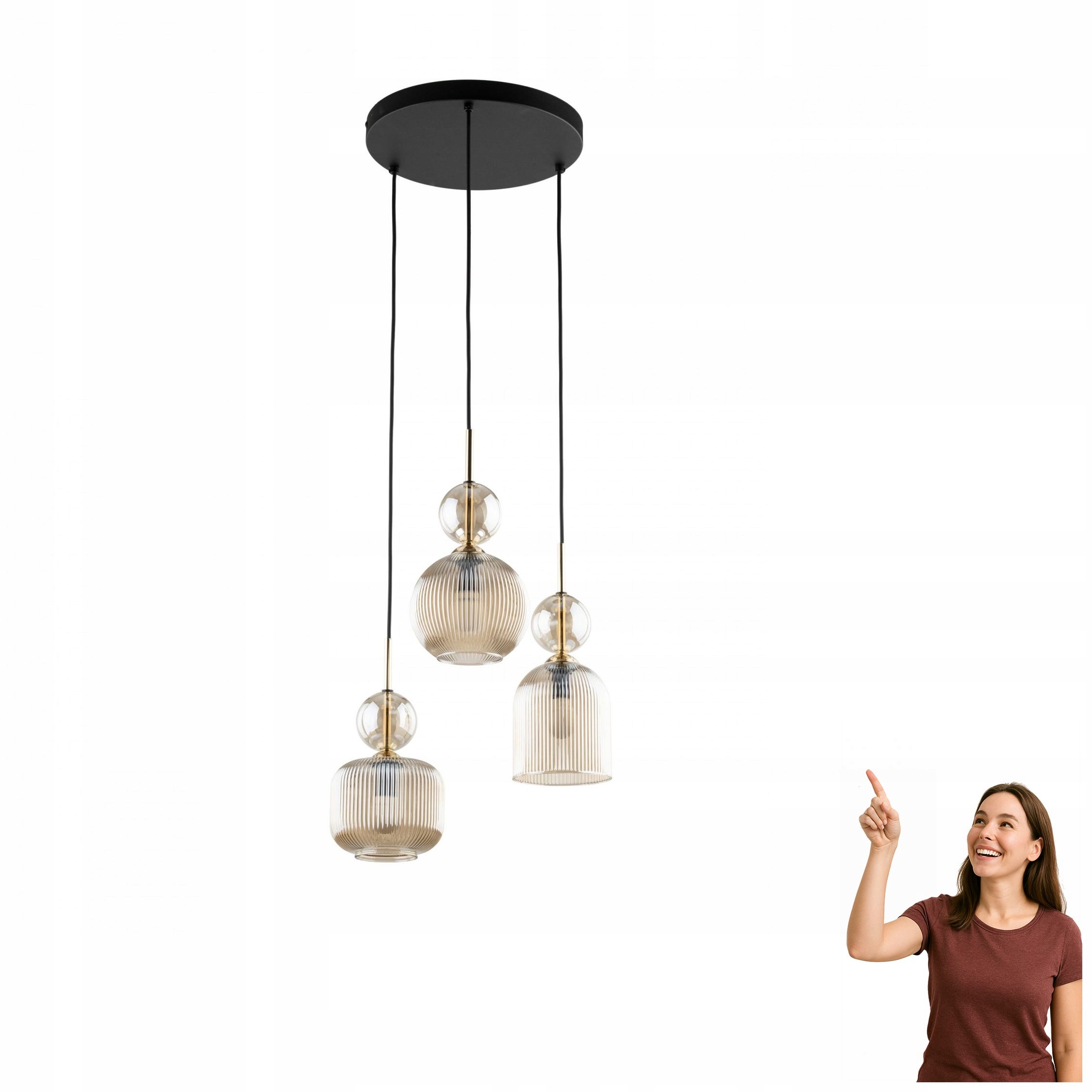 Závěsná lampa Sophia Cognac 11041 Tk Lighting