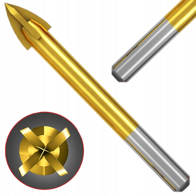 WIERTŁO UNIWERSALNE DO METALU DREWNA CEGŁY SZKŁA GRESU ALUMINIUM 7.0mm