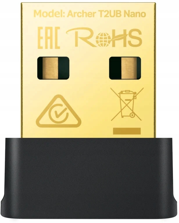 TP-Link Archer T2UB NANO AC600 Adapter USB 2.0 Wi-Fi Bluetooth 4.2