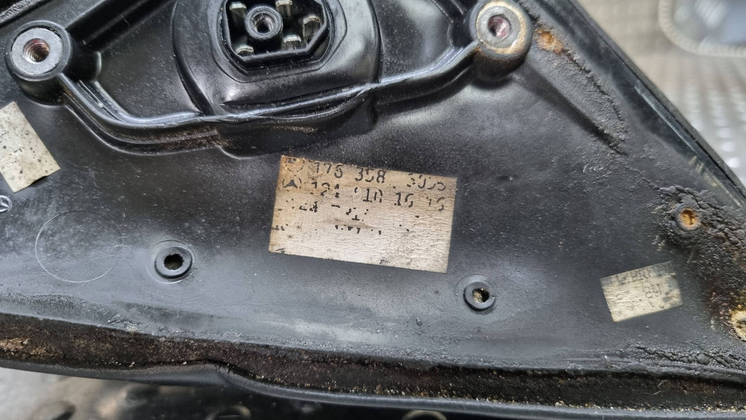 mirror right 5 PIN 1248101616 MERCEDES W124