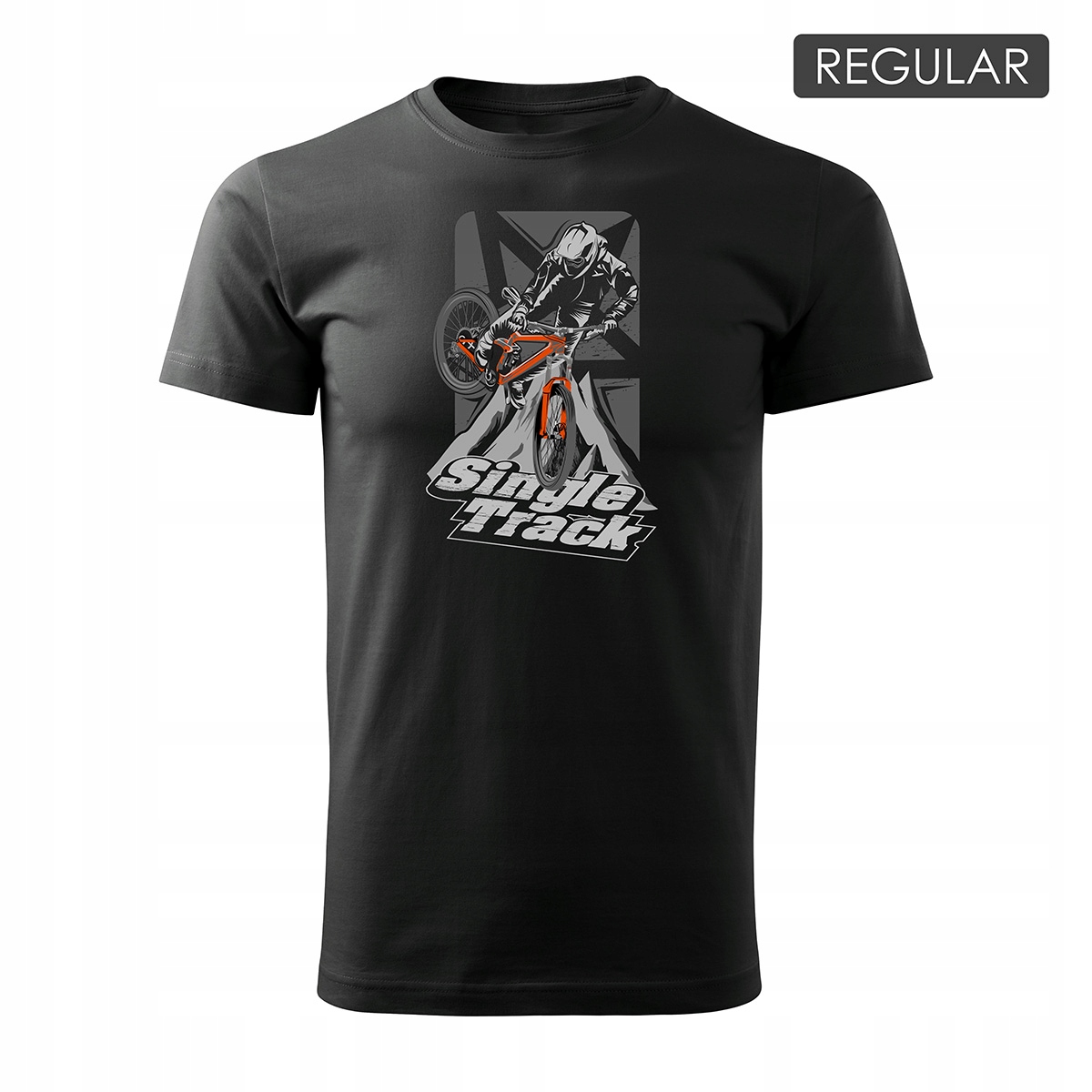 

Koszulka rowerowa na rower z rowerem Mtb Downhill