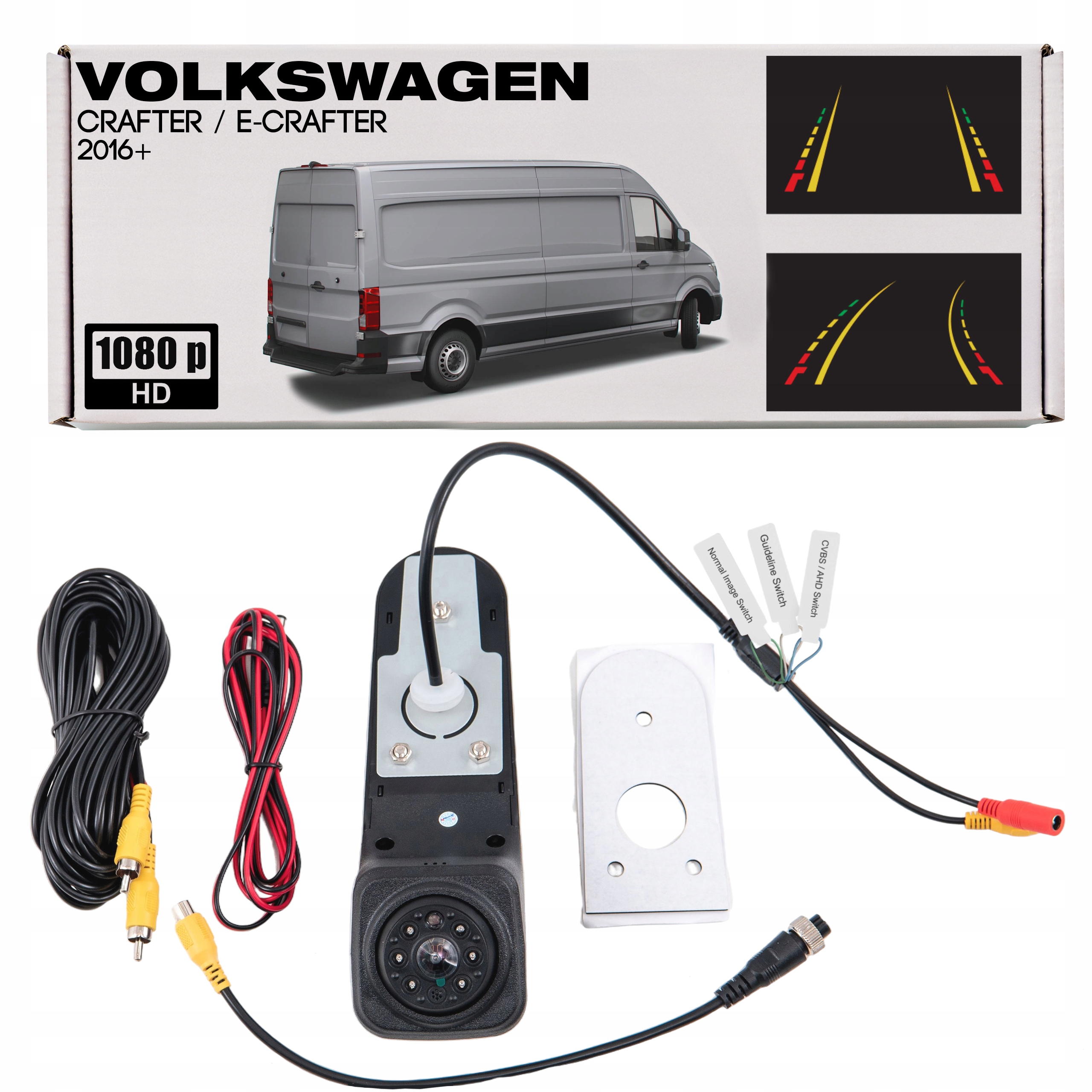 Volkswagen Crafter II Volkswagen E-crafter 2016+ Cúvacia Kamera