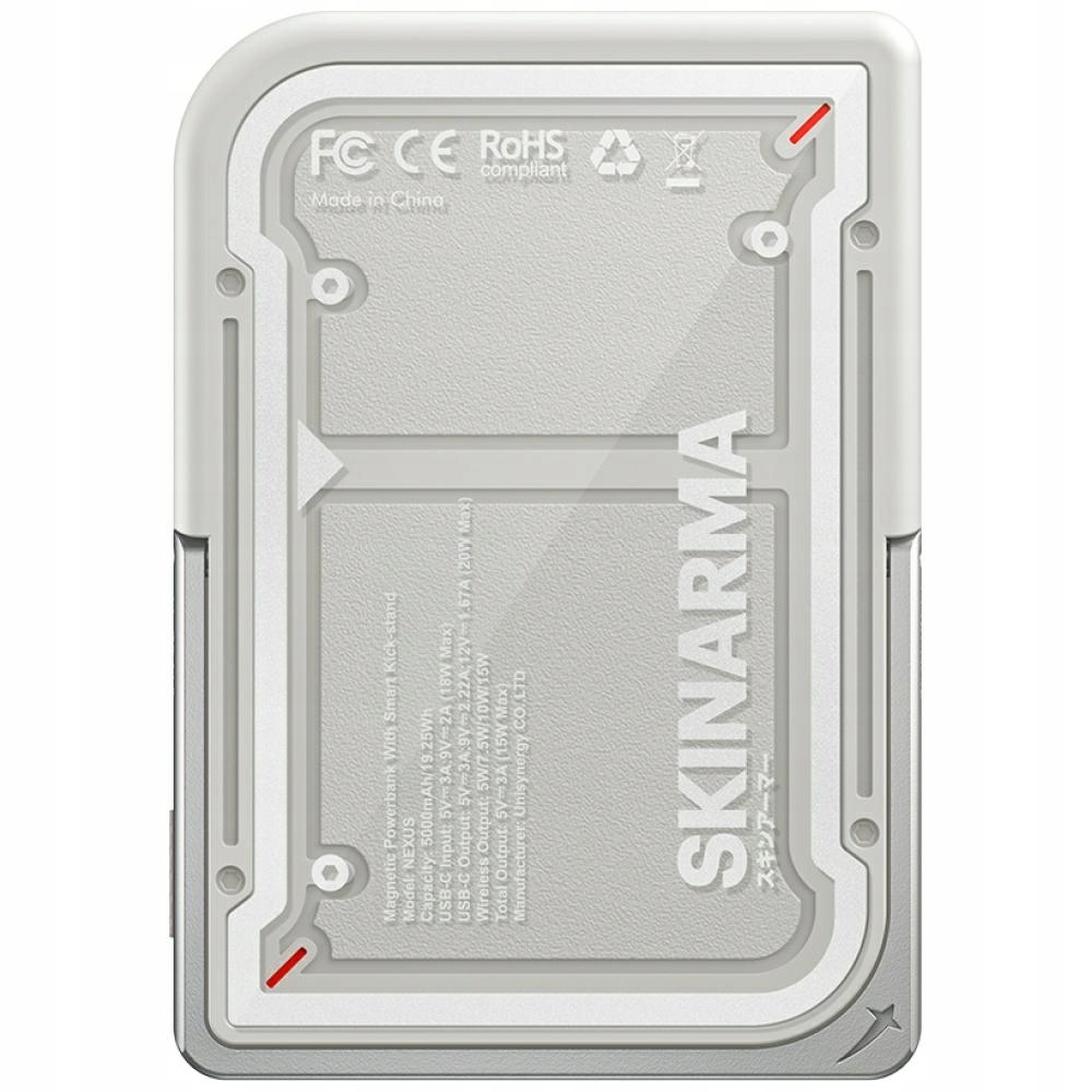 Skinarma Powerbank Nexus Mecha Magnetic Do Magsafe 5000MAH Z Funkcją 20W Pd