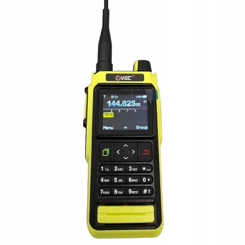 Vero VR-N76 Green Neon radiotelefon ręczny radio Vhf/uhf Gps Aprs/bss IP67