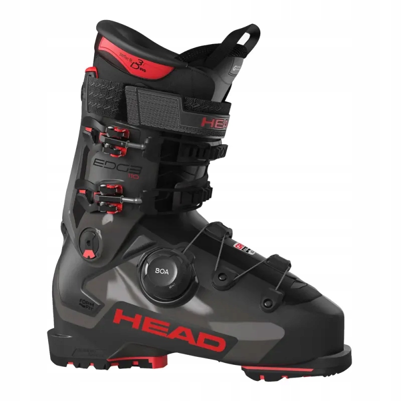 Buty Narciarskie Head Edge 110 Hv Boa Black Red 27,5 605320