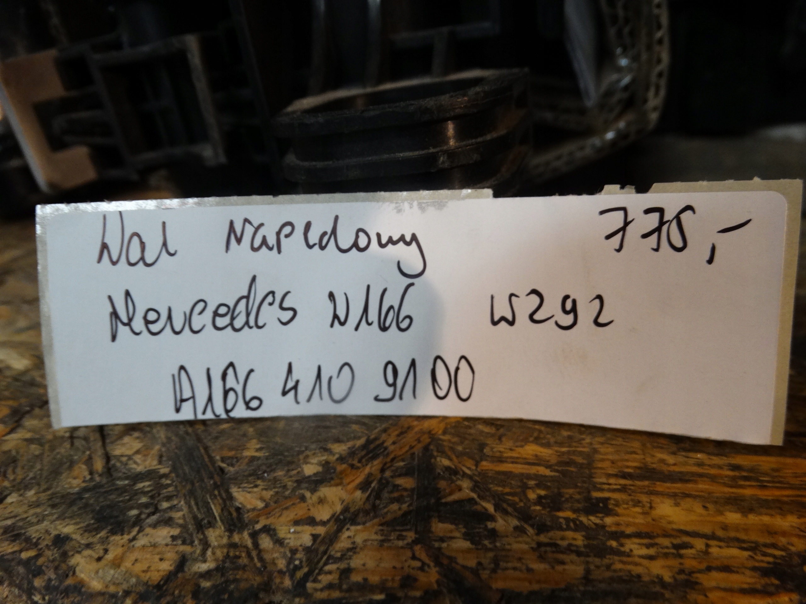 IDEALNY cardan MERCEDES W166 W292 1