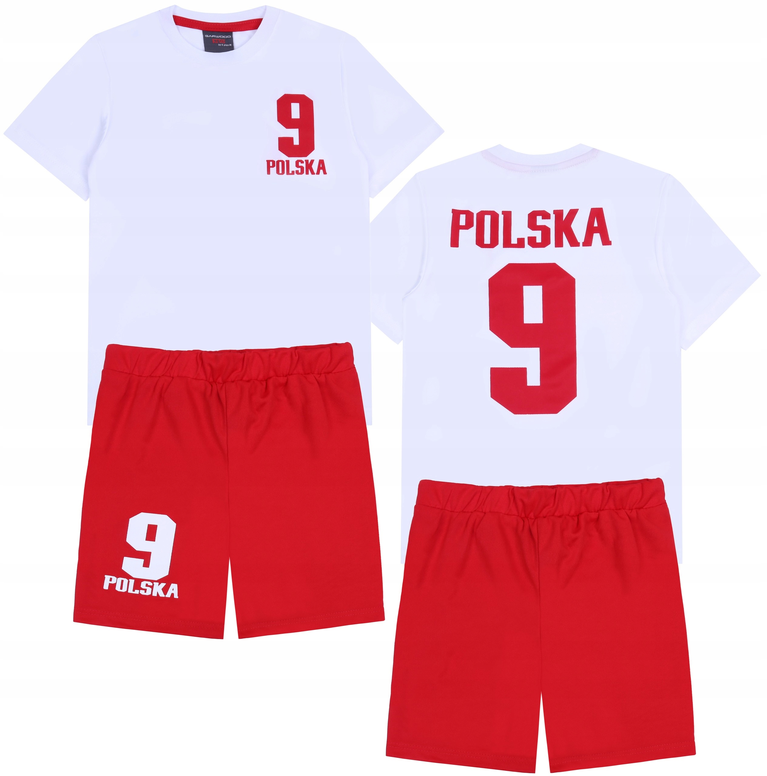 

Biało-czerwony chłopięcy komplet "polska