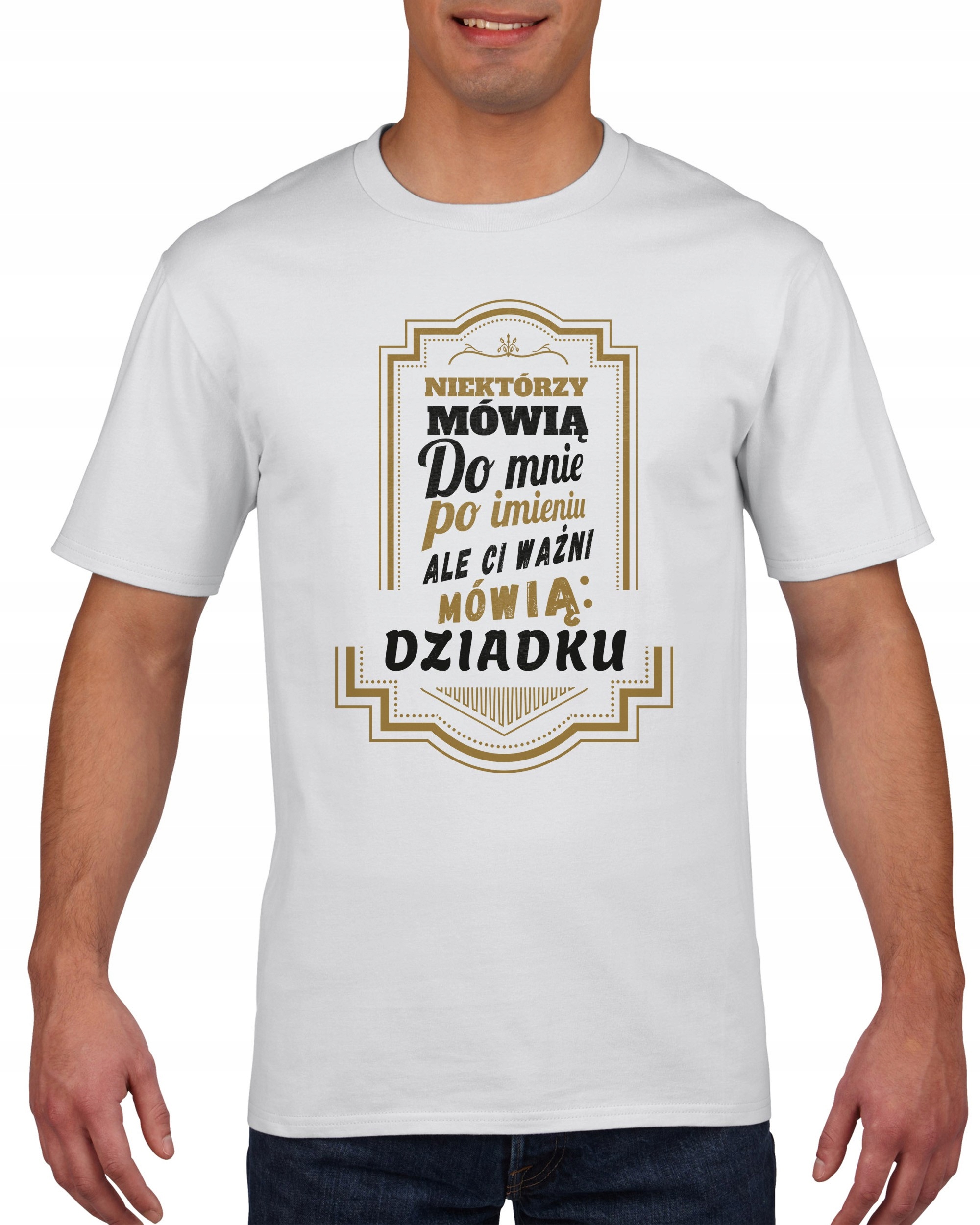 

Koszulka meska Wazne Osoby Mowia MI Dziadku S