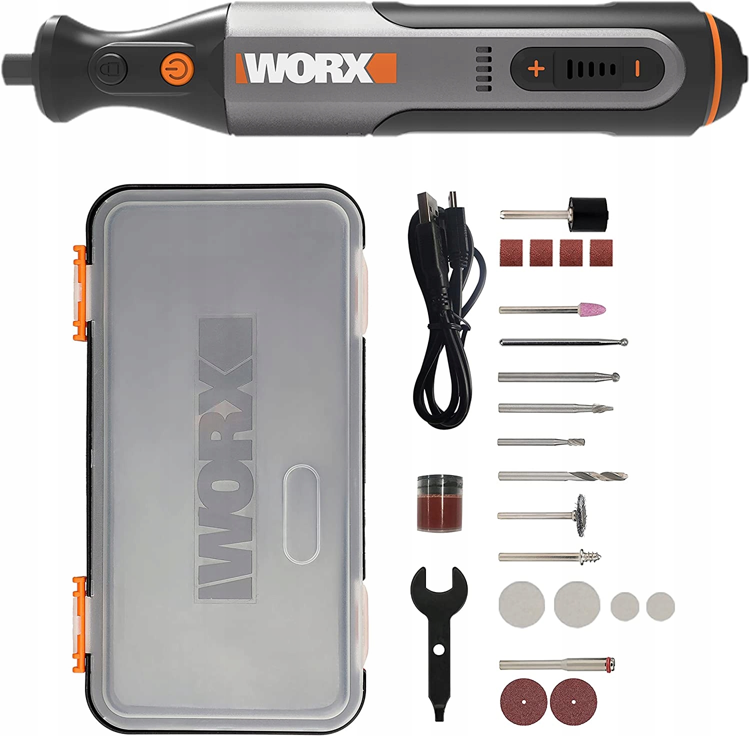 

Szlifierka wielofunkcyjna Worx WX106 8V akumulator