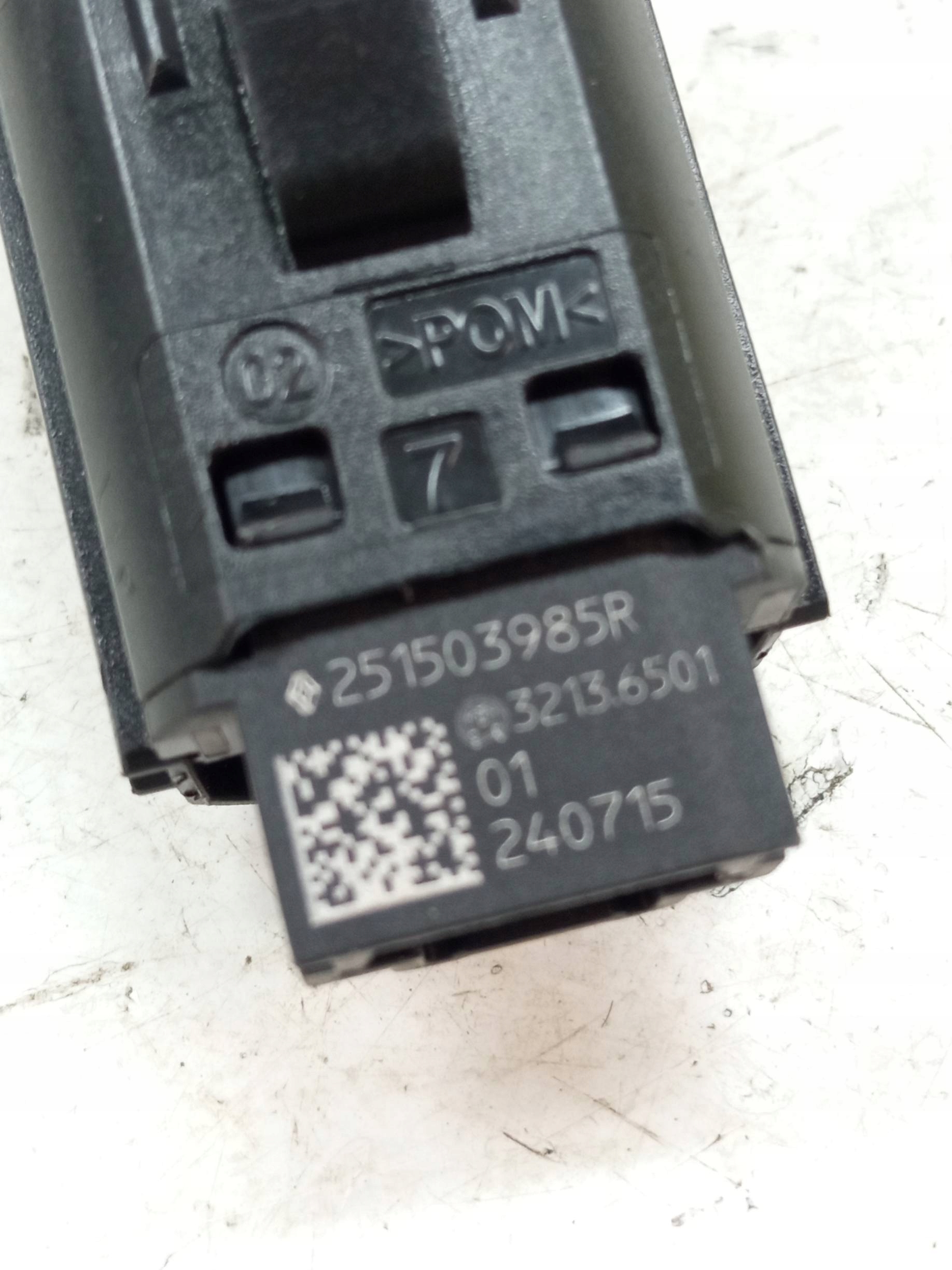 switch START STOP 251503985R Dacia Duster III (2024- )