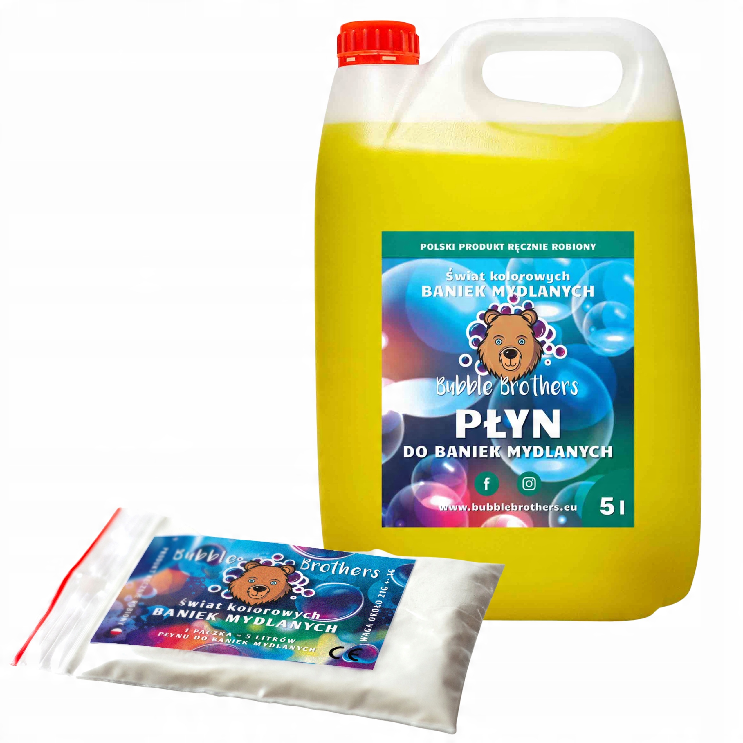 

Płyn do dużych Baniek Mydlanych 10 Litrów 5 5