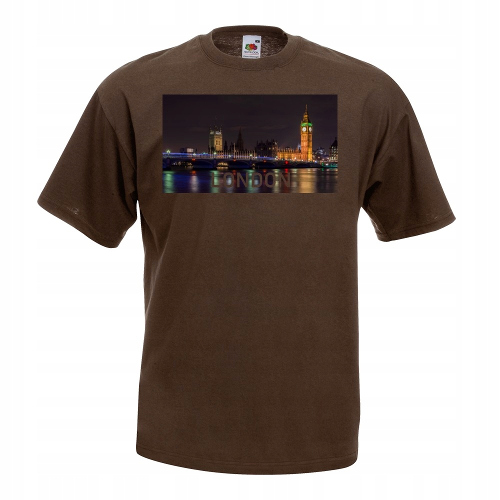 

Koszulka Londyn London Uk XXL brązowa
