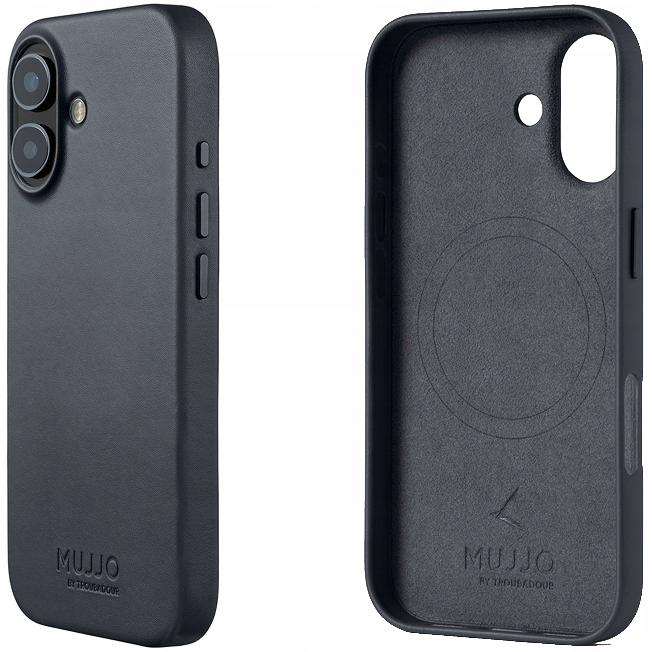 Mujjo Leather Case Etui Skórzane z MagSafe do iPhone 17 Obudowa Futerał