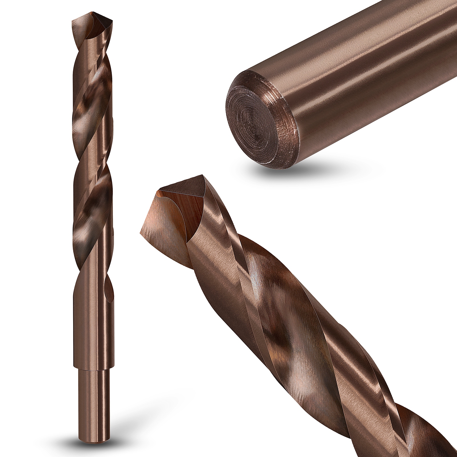 Wiertło do Metalu 20.0 mm Kobaltowe stali Nierdzewnej Hss-e 5% kobaltu M35