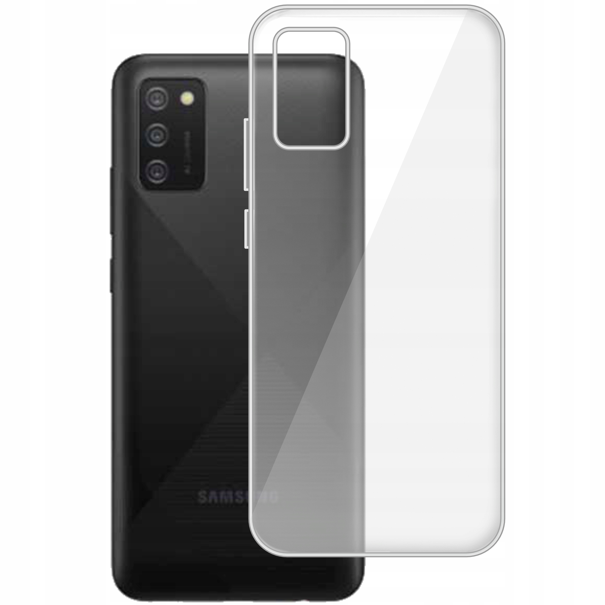 

Etui do Samsung Galaxy A03S gumowe Slim Clear View