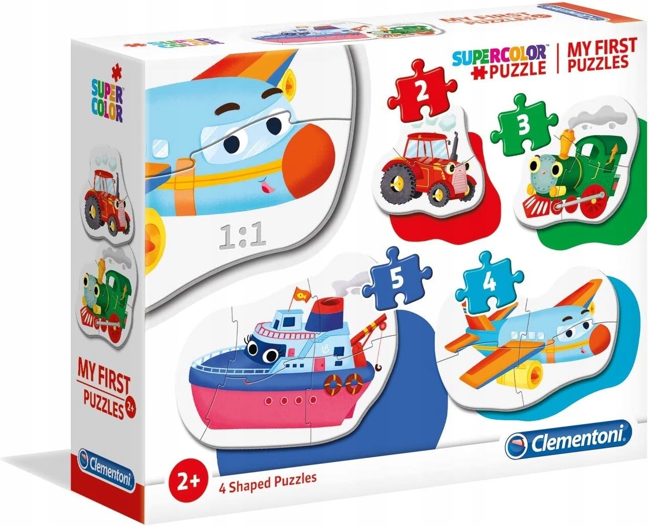 

Moje Pierwsze Puzzle Pojazdy dla malucha +2 lata