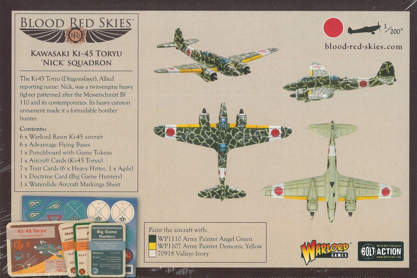 Blood Red Skies Kawasaki Ki-45 Toryu Nick Squadron System Inne systemy
