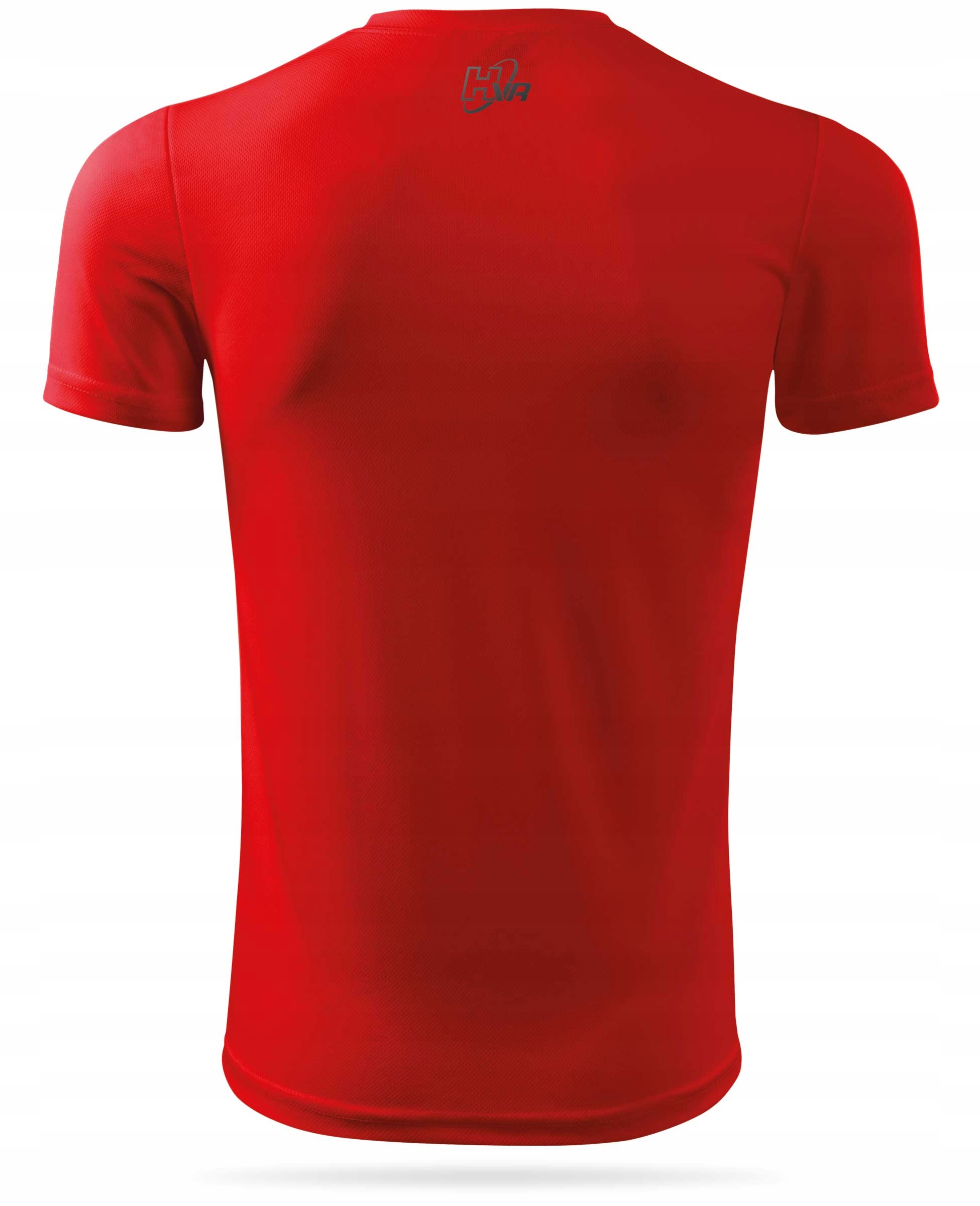 Widoczna odblaskowa koszulka termoaktywna ROWER Rękaw krótki rękaw