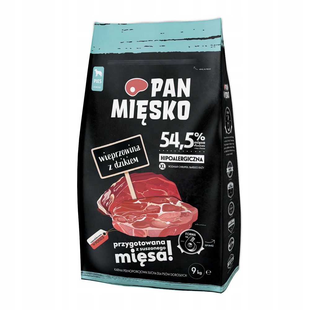 Levně Pan Mięsko Vepřové s divočákem XL 9 kg