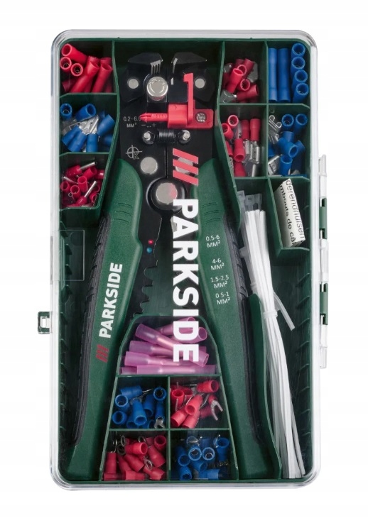 Parkside Kleště na odizolování, 231 prvků
