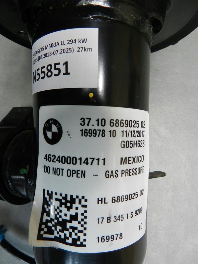 BMW X5 G05 shock absorber left rear part VDC 6869025